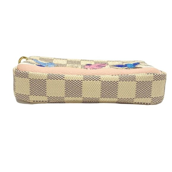 LOUIS VUITTON Mini Pochette Accessoires Damier Azur Multi Damier - 615-050325 - Picture 5 of 10